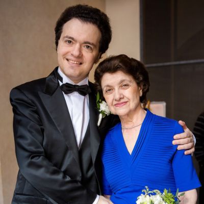Evgeny Kissin and his mother, Emilia Kissin.
